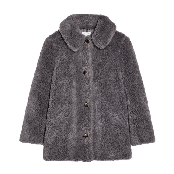 Topshop Grey Textured Jacket Last One! - Picture 2 of 9